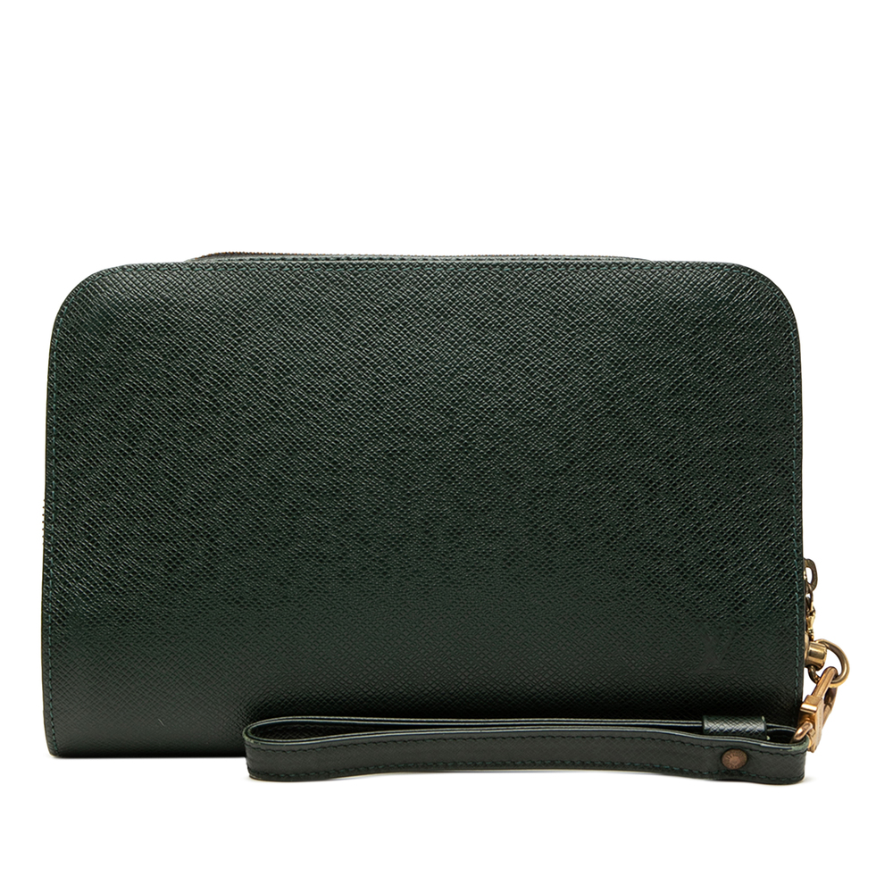 Pre-Loved Louis Vuitton Taiga Pochette Baikal